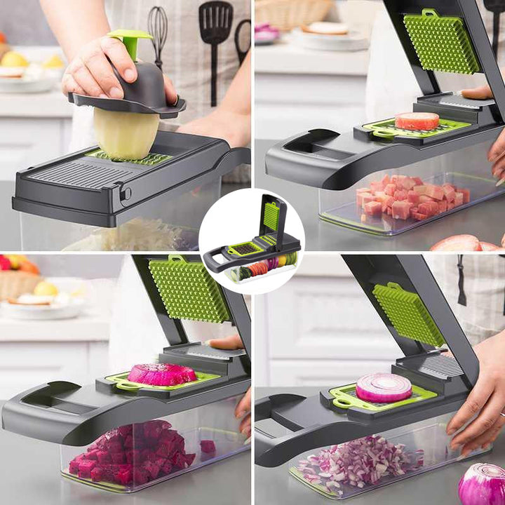 BowLift | 12 In 1 Manual Vegetable Chopper