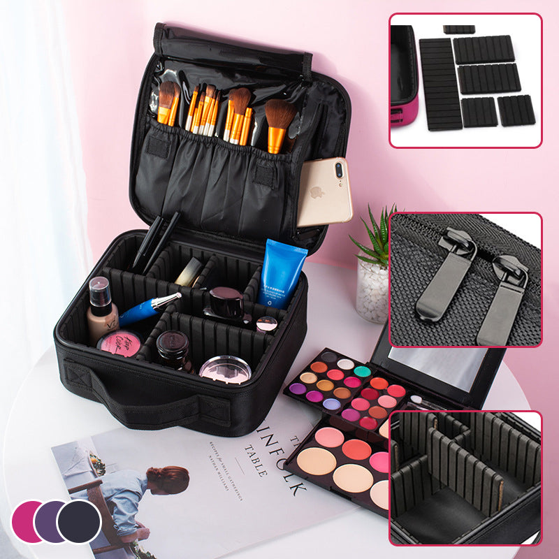 BowLift | Makeup Cosmetic Storage Bag with Adjustable Compartment