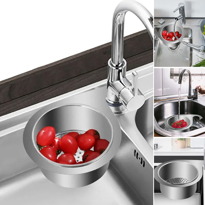 Stainless Steel Swan Sink Strainer Basket | Bowlift