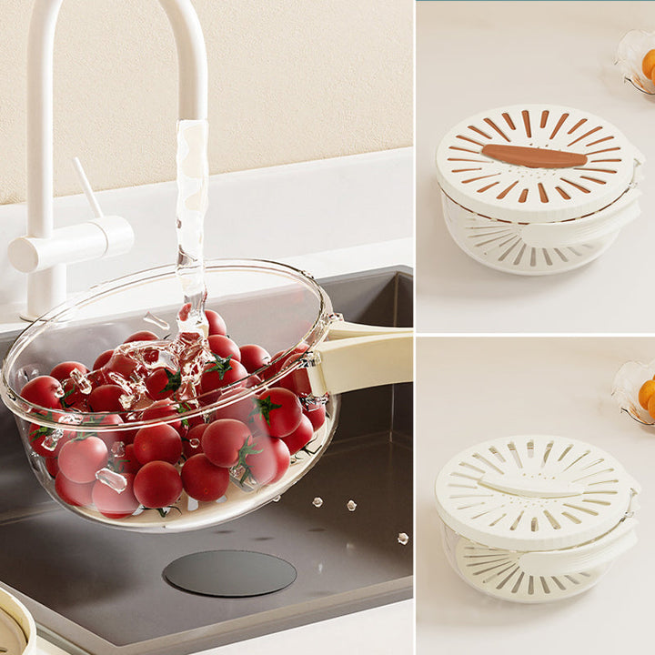 BowLift | Multifunctional foldable handle drain bowl