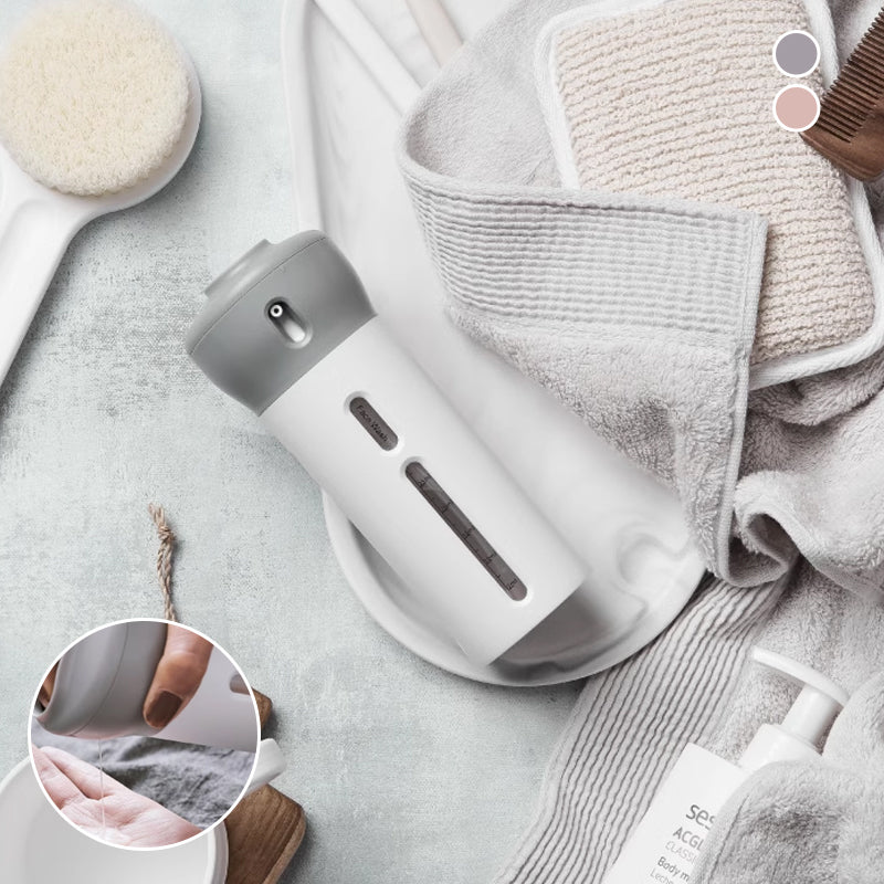 4-in-1 bottle with portable skin care dispenser | Bowlift