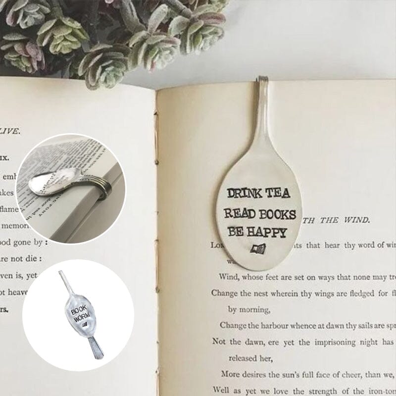 BowLift | Funny Spoon Bookmark - perfect gift for a bookworm