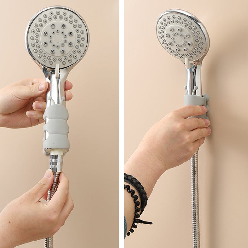 Adjustable Silicone Shower Holder Bracket | Bowlift