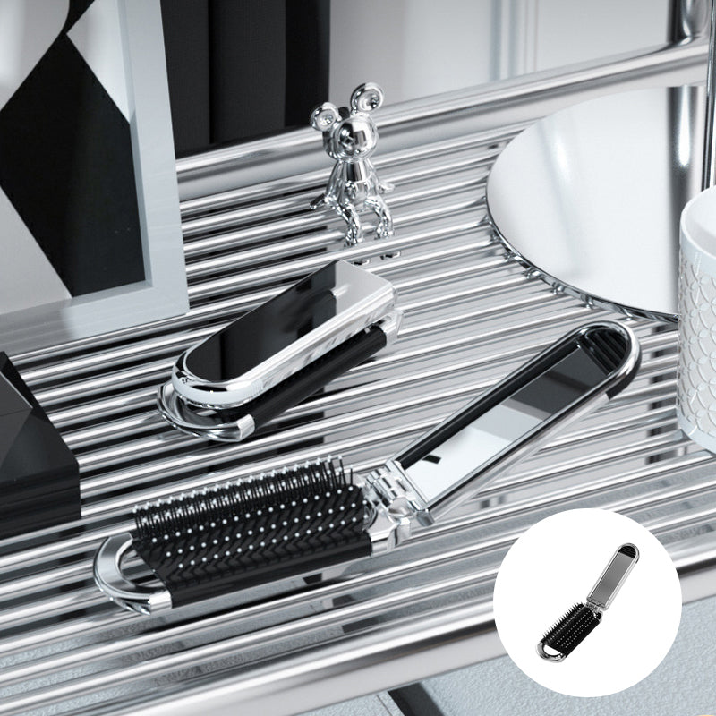 BowLift | Travel Folding Mirror Hair Brush