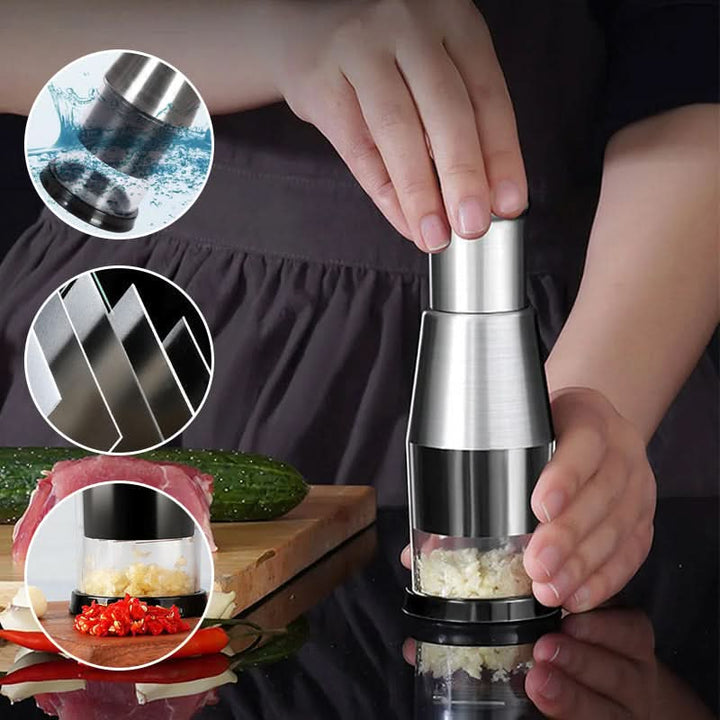 BowLift | Efficient Garlic Press Stainless Steel Easy Use