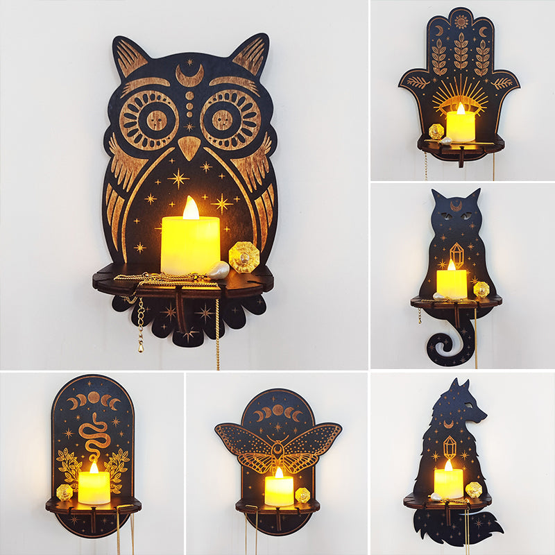 Celestial Wolf Altar Stand | Bowlift