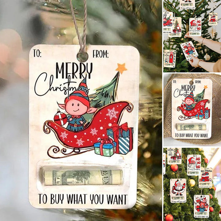 BowLift | Santa Christmas money holder