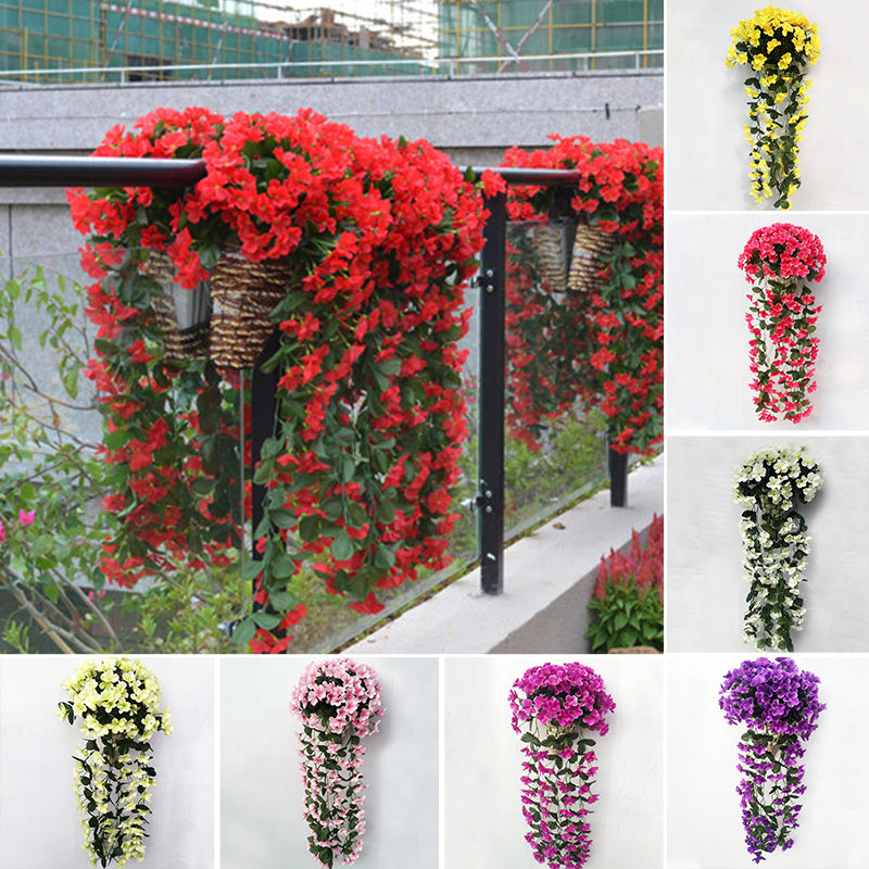 Vivid Artificial Hanging Orchid Bunch | Bowlift