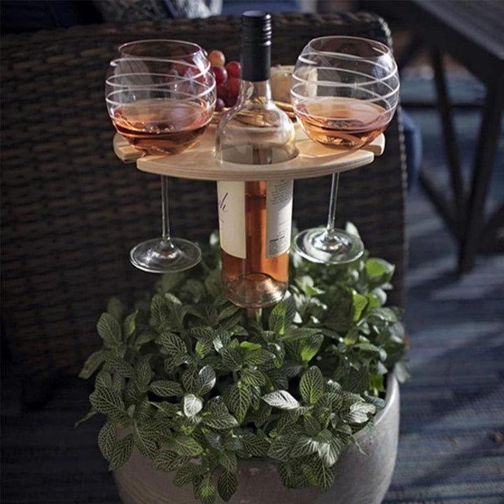 BowLift | Foldable Outdoor Wine Table