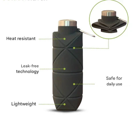 BowLift | Foldable Water Bottle 750 ML - AquaFold