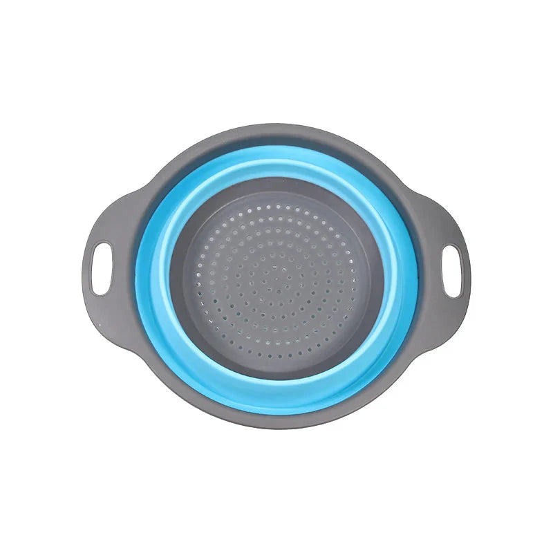 Folding Silicone Vegetable Strainer Collapsible Silicone Colander | Bowlift