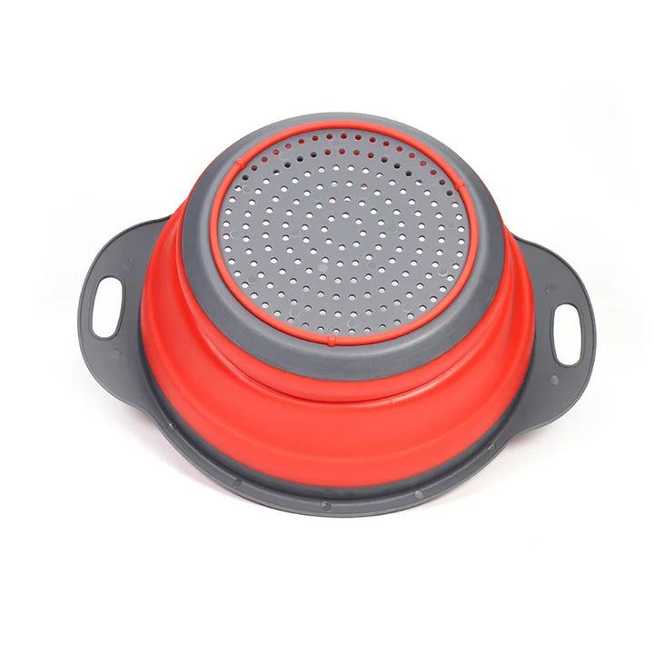 Folding Silicone Vegetable Strainer Collapsible Silicone Colander | Bowlift