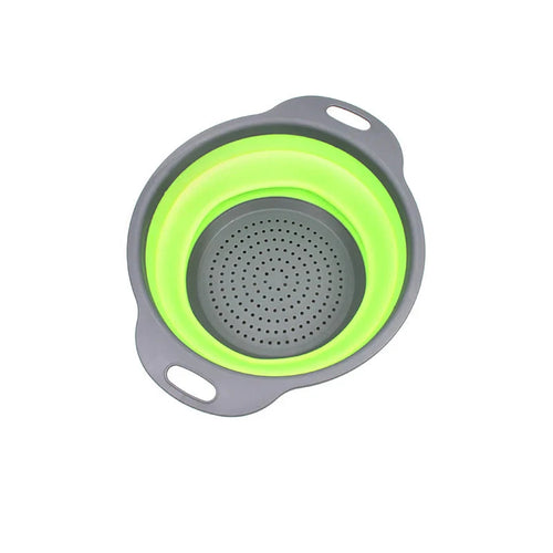 Folding Silicone Vegetable Strainer Collapsible Silicone Colander | Bowlift