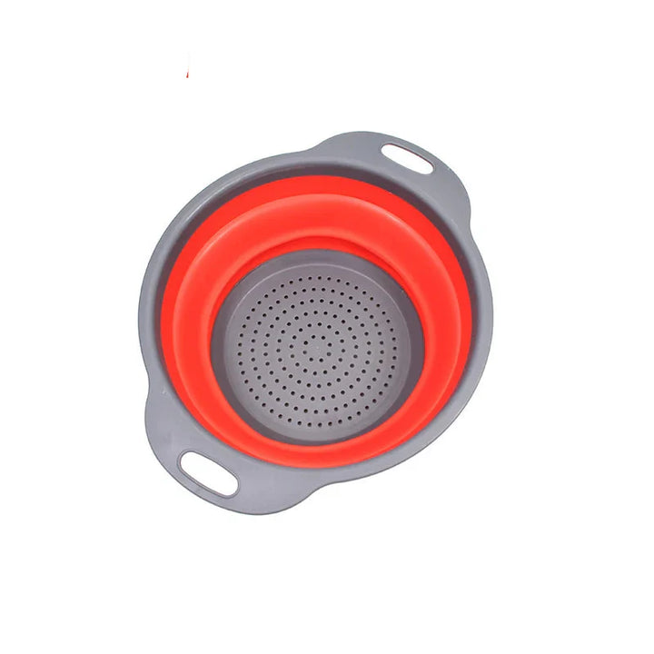 Folding Silicone Vegetable Strainer Collapsible Silicone Colander | Bowlift