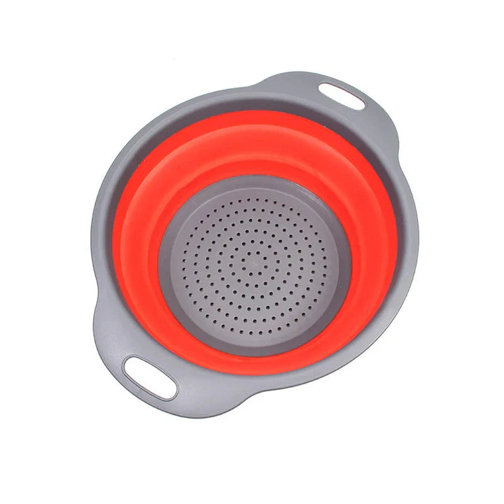 Folding Silicone Vegetable Strainer Collapsible Silicone Colander | Bowlift