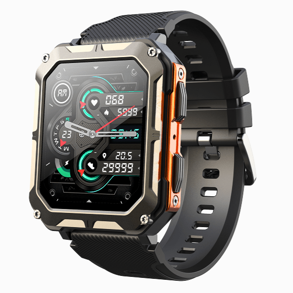BowLift | Aureon Steel Smartwatch Companion | Stylish stainless steel smartwatch with health tracking