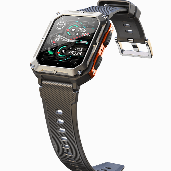 BowLift | Aureon Steel Smartwatch Companion | Stylish stainless steel smartwatch with health tracking
