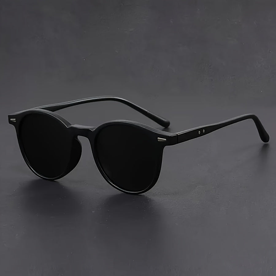 BowLift | Men's Sunglasses RetroView – Round Tortoiseshell Glasses with Light Frame