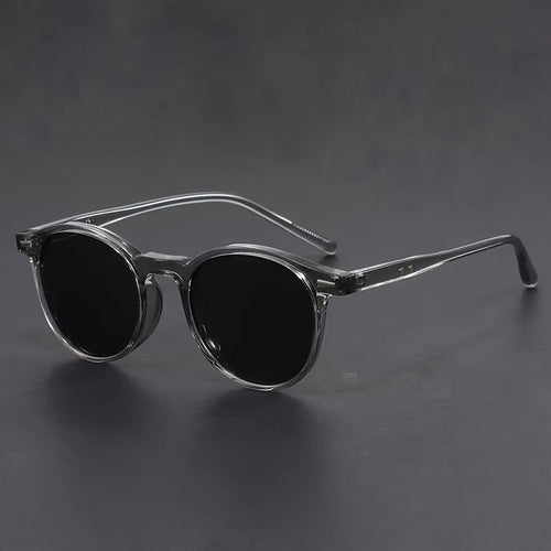 BowLift | Men's Sunglasses RetroView – Round Tortoiseshell Glasses with Light Frame