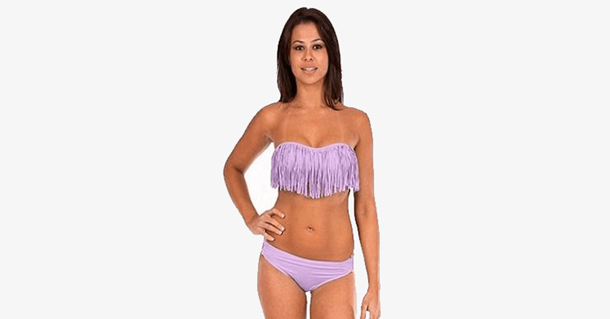 BowLift | Fringe Bikini Swimsuit