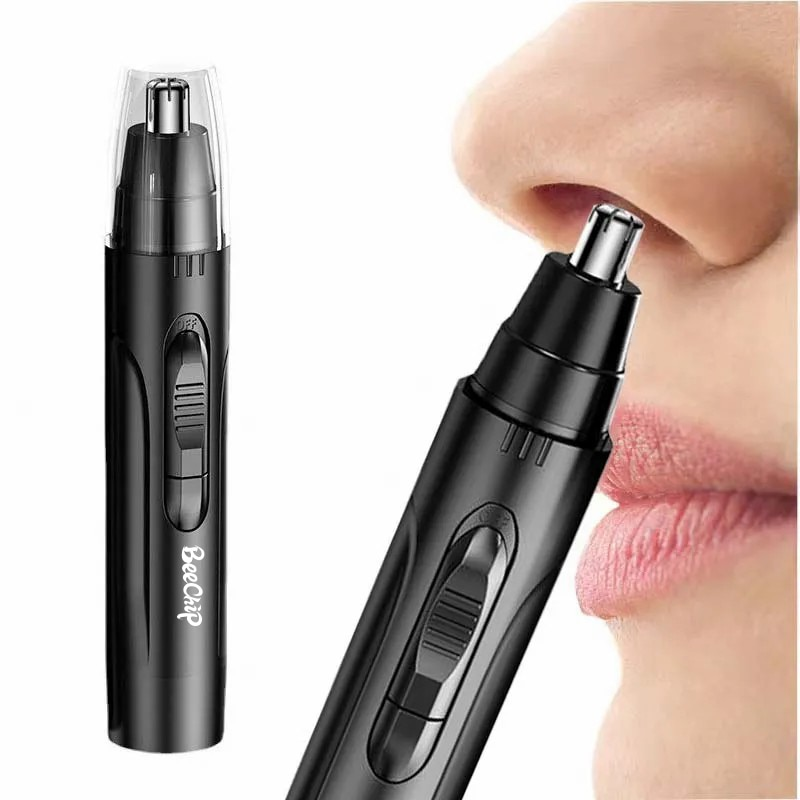 BowLift | SmoothTrim Rechargeable Nose and Ear Trimmer with Stainless Steel Blades
