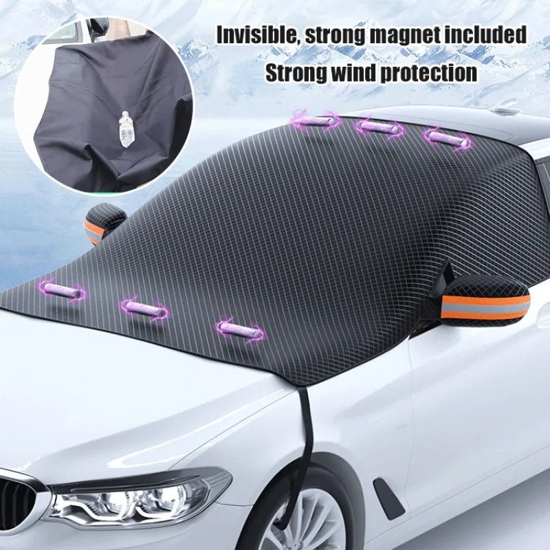 BowLift | FrostGuard Cover – Magnetic Car Snow Cover for All-Season Protection