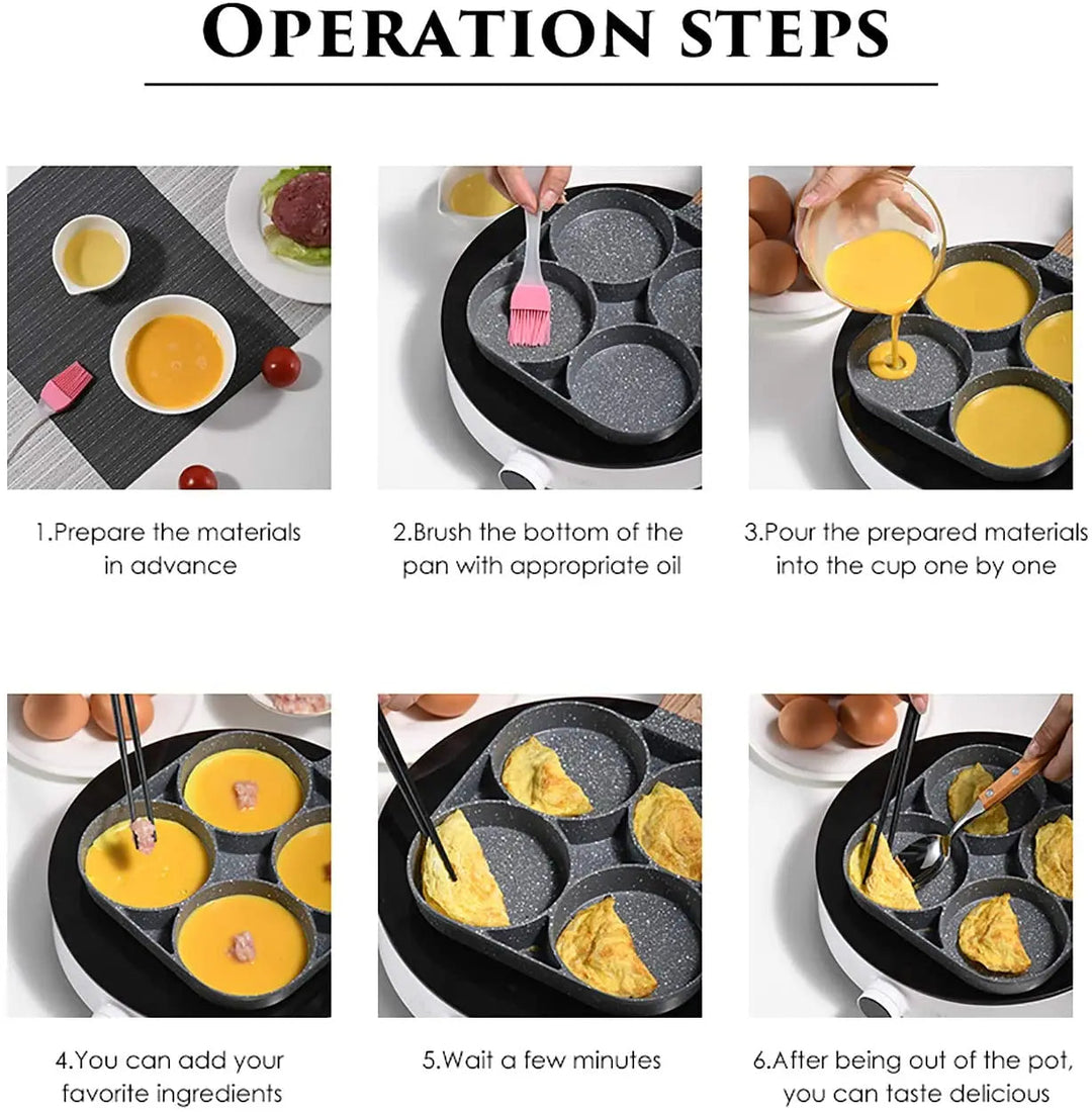 Frying Pot Pan Thickened Omelet Pan Non-Stick Egg Pancake Cookware | Bowlift
