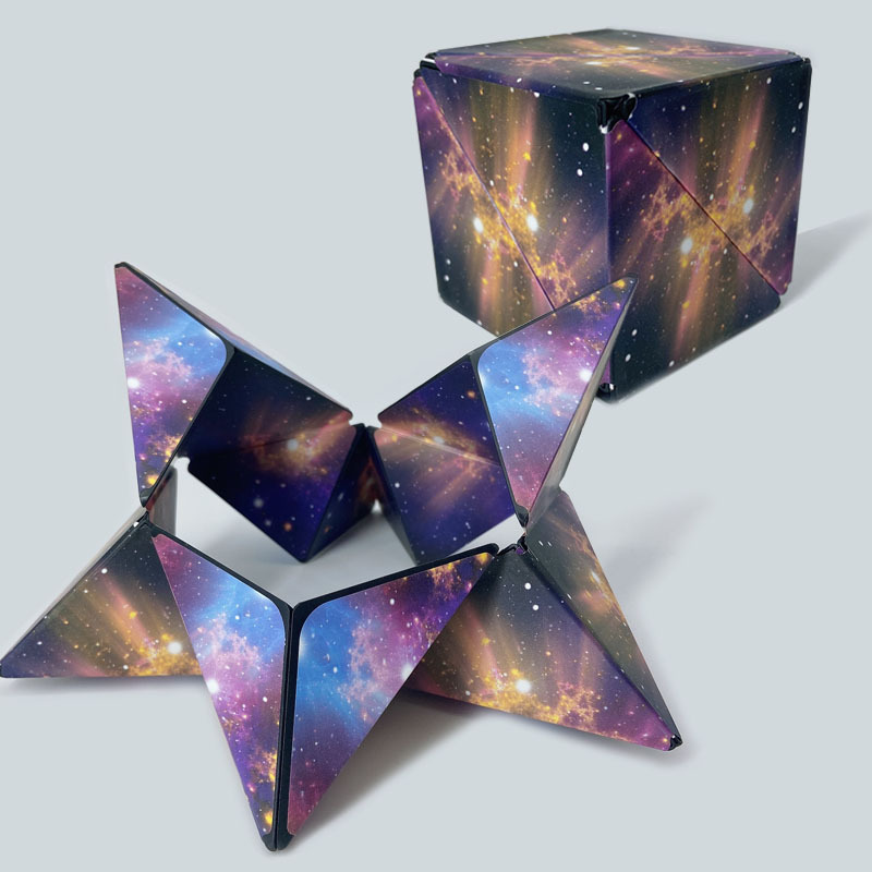 BowLift | FoldFun Shape Cube – Creative 3D Puzzle for Children and Adults