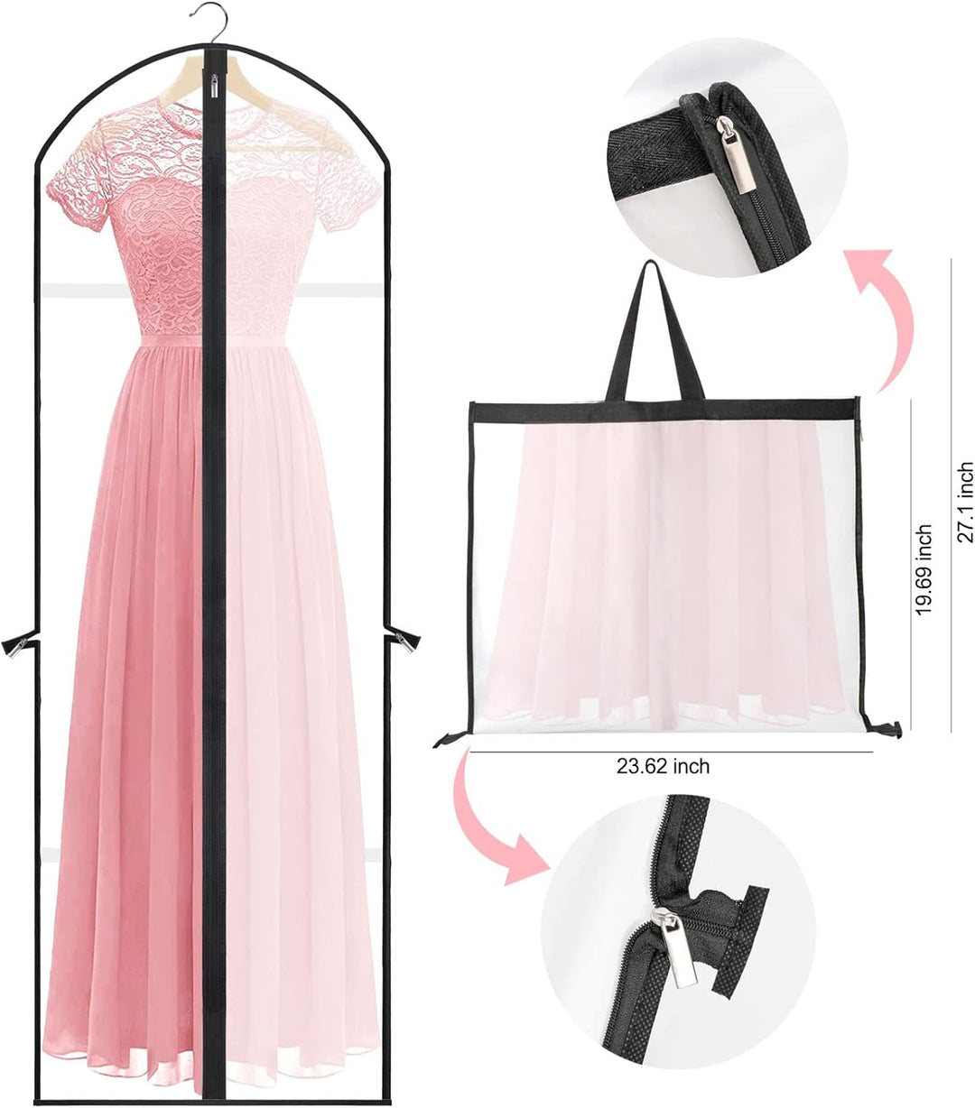 Extra-Long Dress & Gown Garment Bag – 180cm Protective Covers with Handles | Bowlift