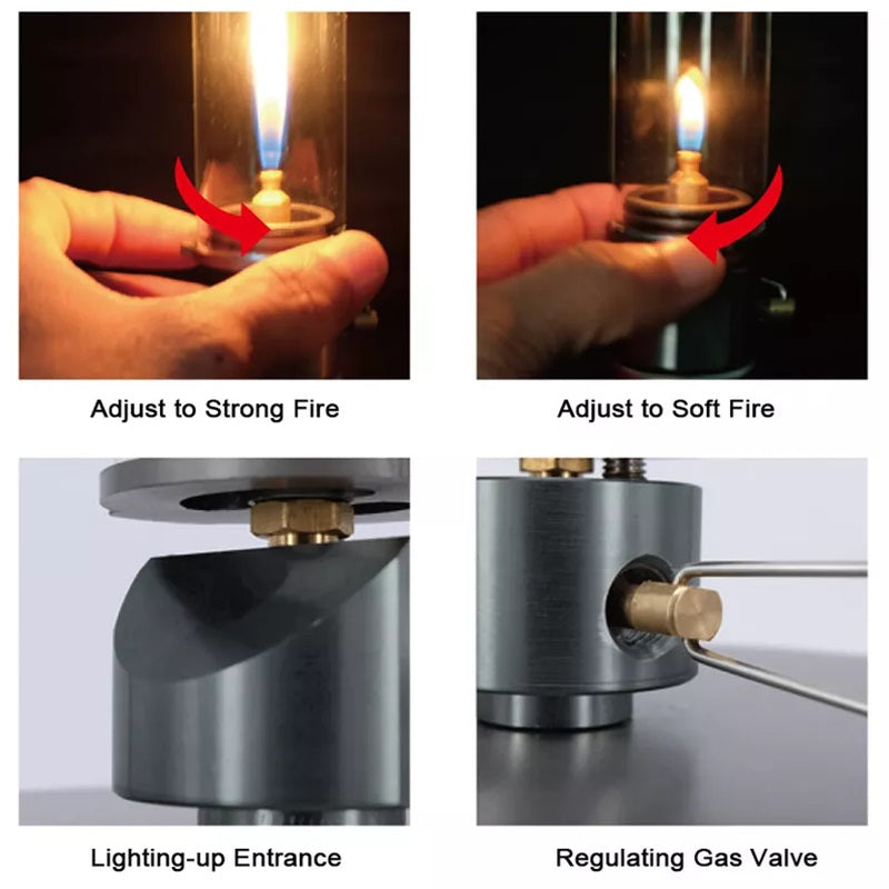 BowLift | Portable Gas Lamp with Adjustable Brightness