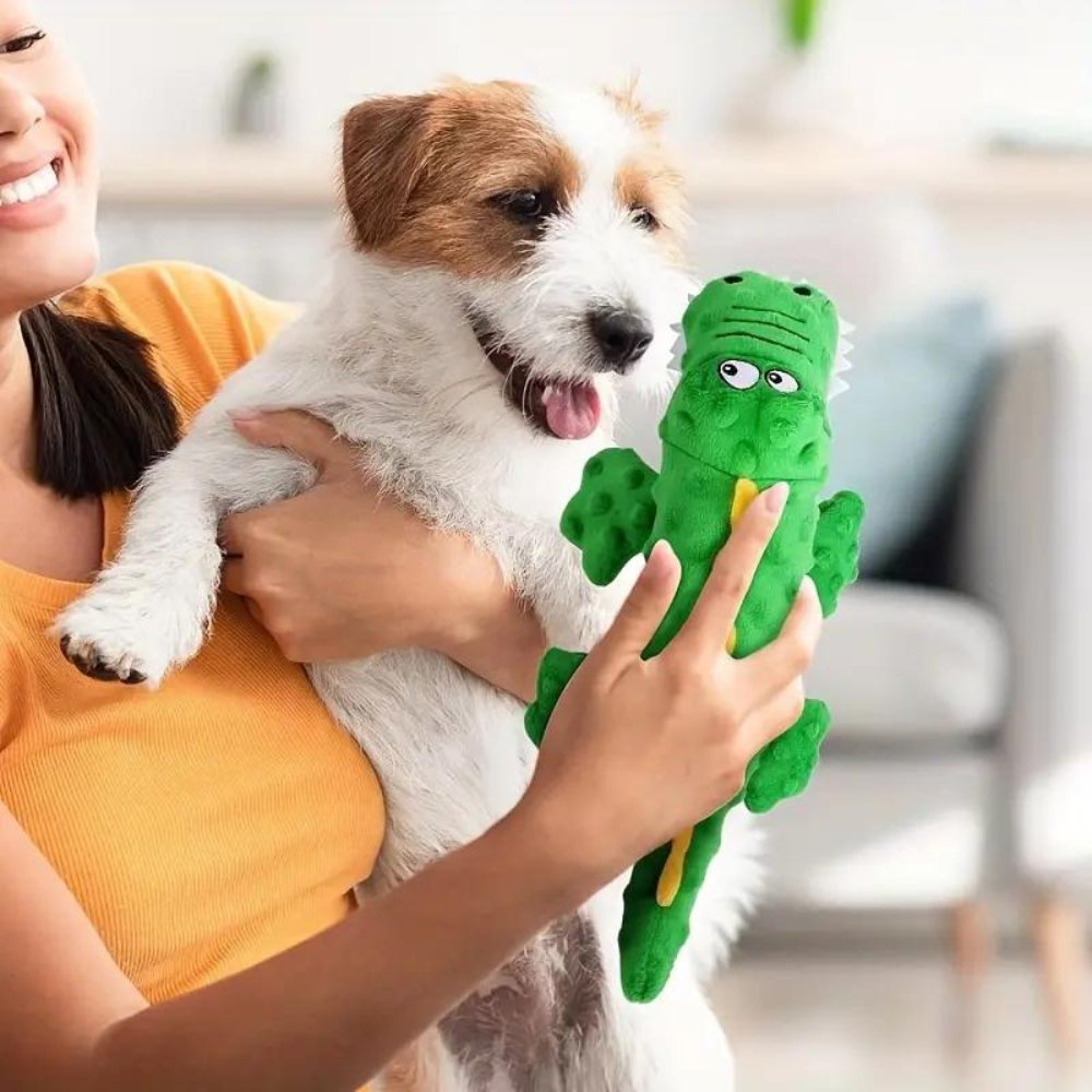 GatorChew • Crocodile Dog Toy - Crocodile Dog Toy - BowLift