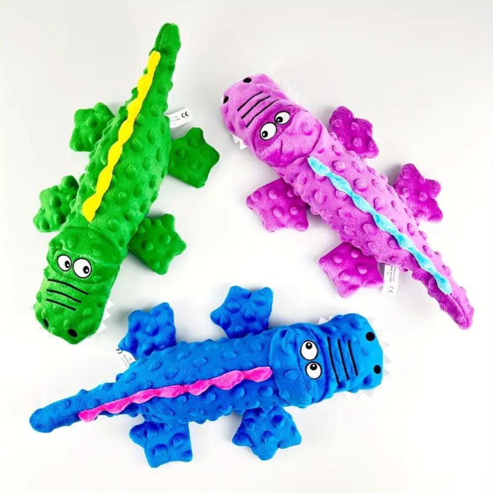 GatorChew • Crocodile Dog Toy - Crocodile Dog Toy - BowLift