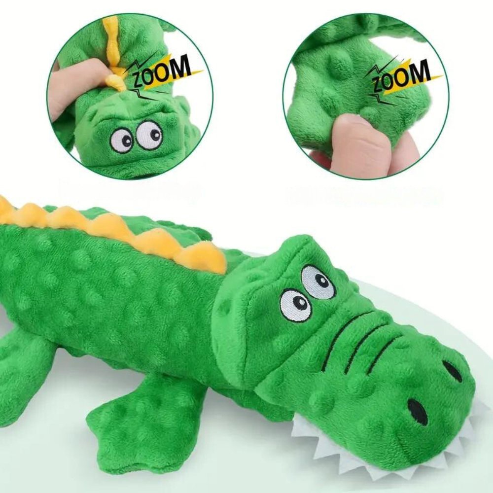 GatorChew • Crocodile Dog Toy - Crocodile Dog Toy - BowLift