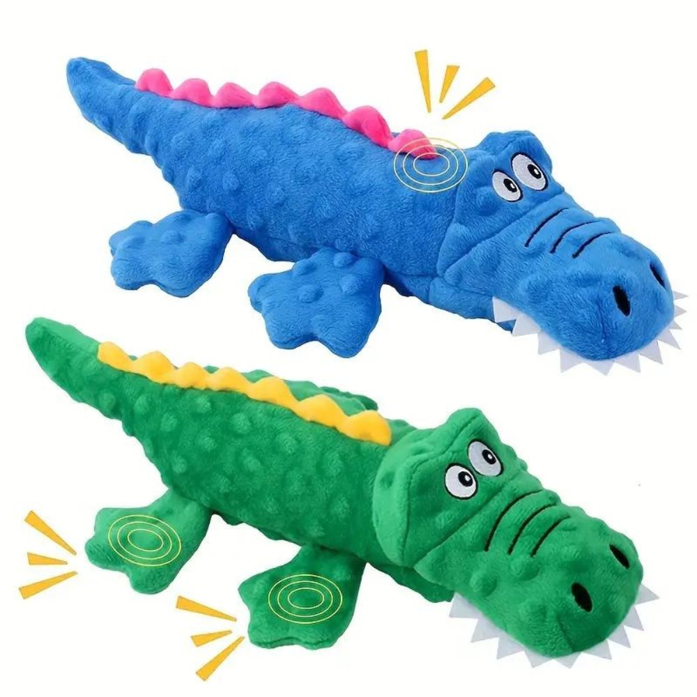 GatorChew • Crocodile Dog Toy - Crocodile Dog Toy - BowLift