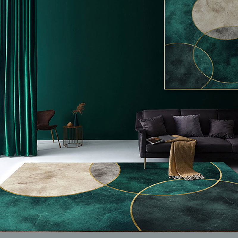 BowLift | Rug Geometric Polyester Washable Non Slip