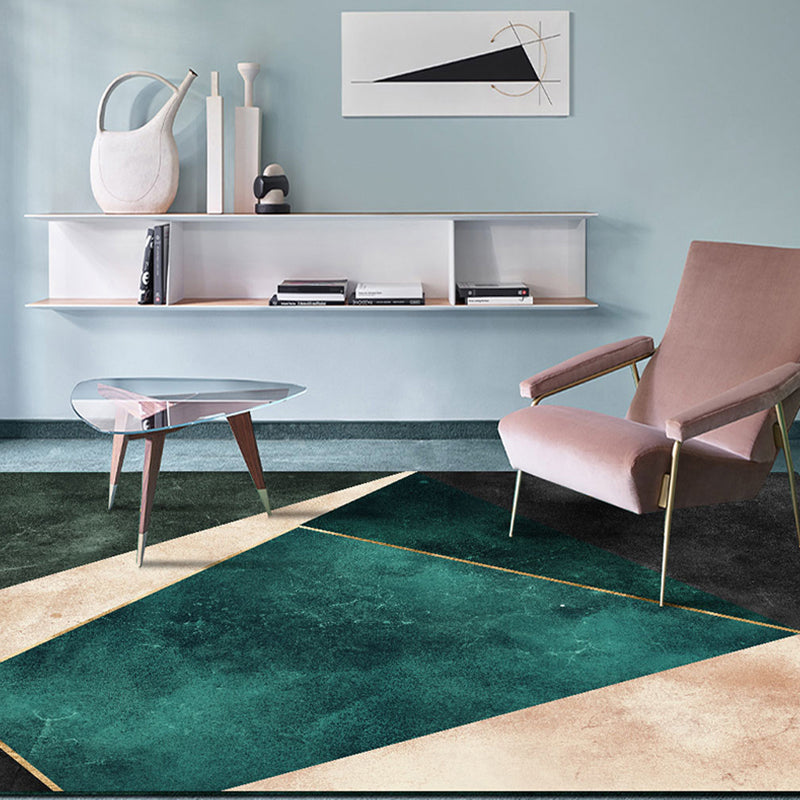 BowLift | Rug Geometric Polyester Washable Non Slip