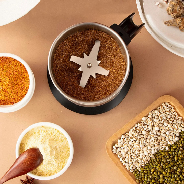 KeukenMaestro Food Mill – Electric Spice and Coffee Mill 300 ml | Bowlift