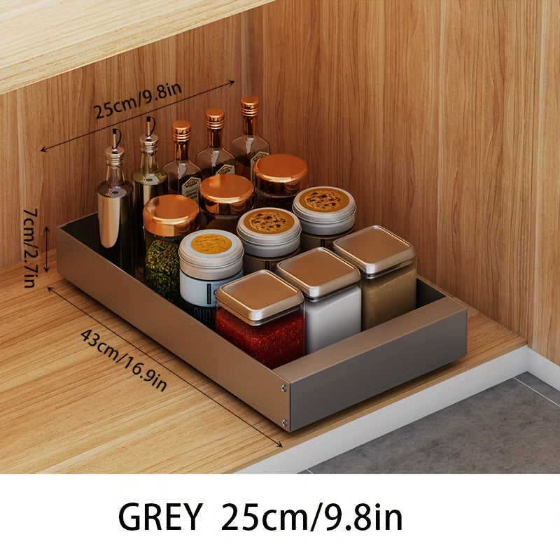 BowLift | Lina Pull-Out Kitchen Cabinet Organiser – Space-Saving Sliding Pantry Storage Rack