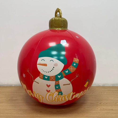 BowLift | Giant Inflatable Christmas Ornament - Christmas Decoration Outdoor Inflatable Ball