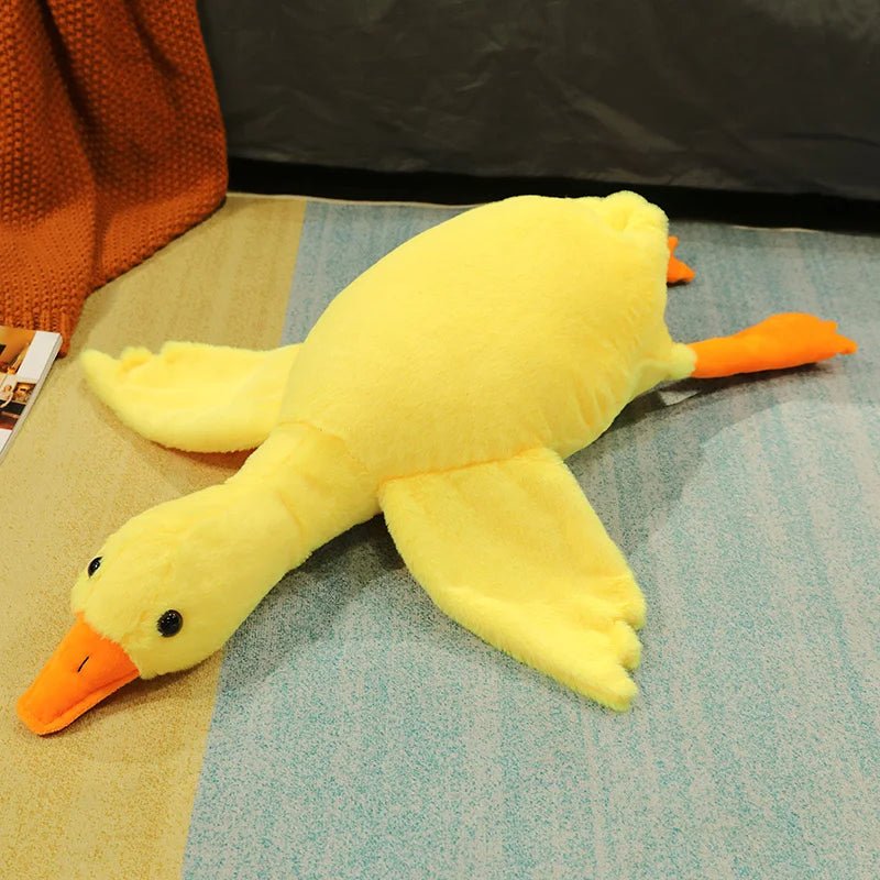 BowLift | Giant Plush Big White Duck Pillow – Ultra-Soft Hugging Pillow in 7 Charming Colors, Perfect Cuddly Companion & Whimsical Christmas Gift for Kids