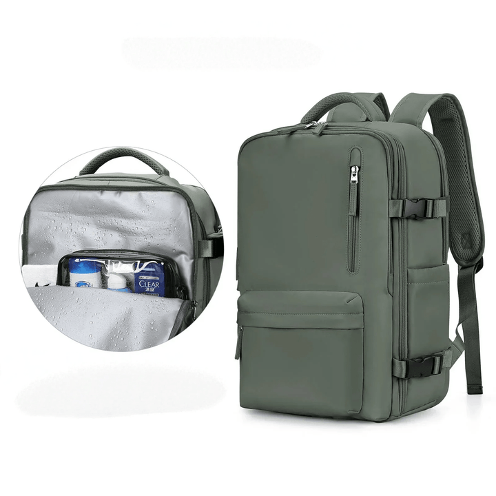 Waterproof Backpack with USB Charging Function and Laptop Compartment 35L | Bowlift