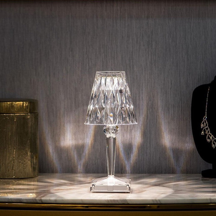 BowLift | Crystal Effect LED Table Lamp