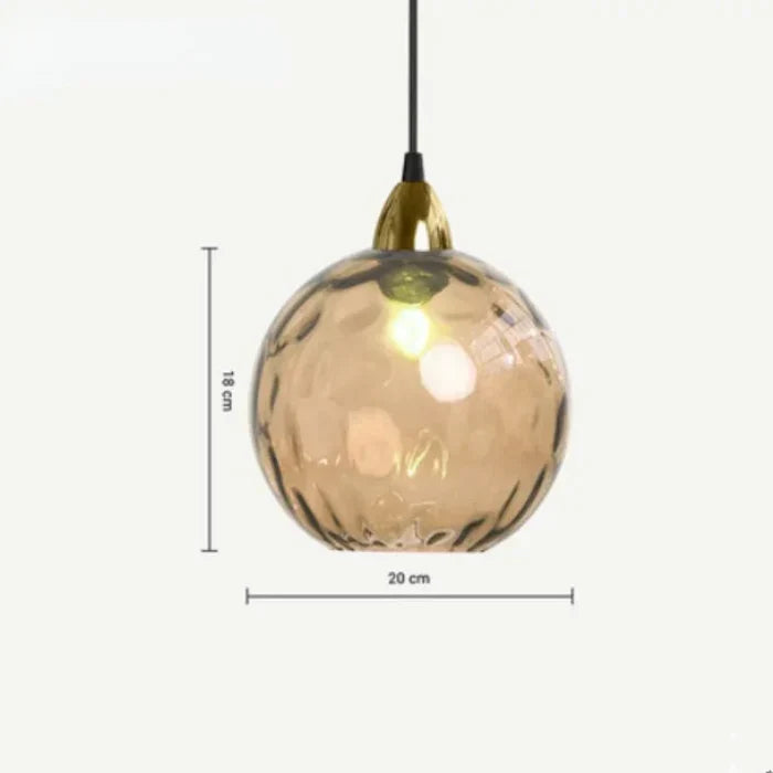 BowLift | Glass Ball Pendant Lamp - LumiSphere