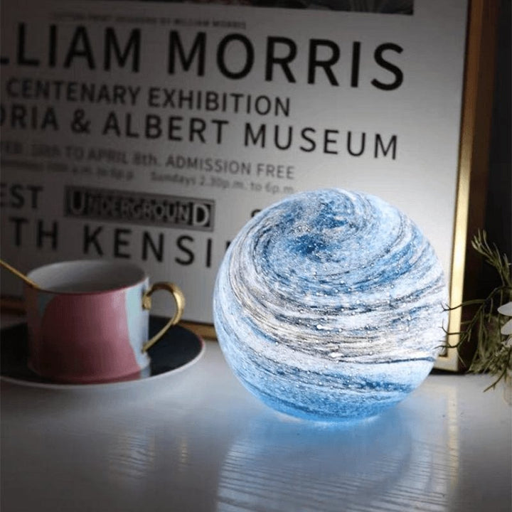 Glass Moon Lamp Bowlift