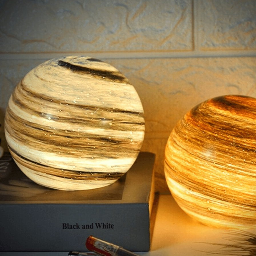 Glass Moon Lamp Bowlift