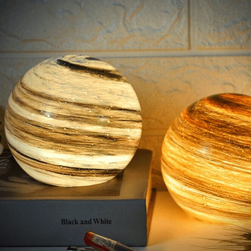 Glass Moon Lamp Bowlift