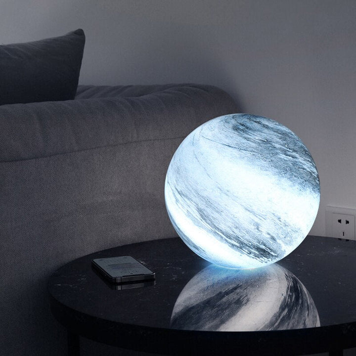 Glass Moon Lamp Bowlift