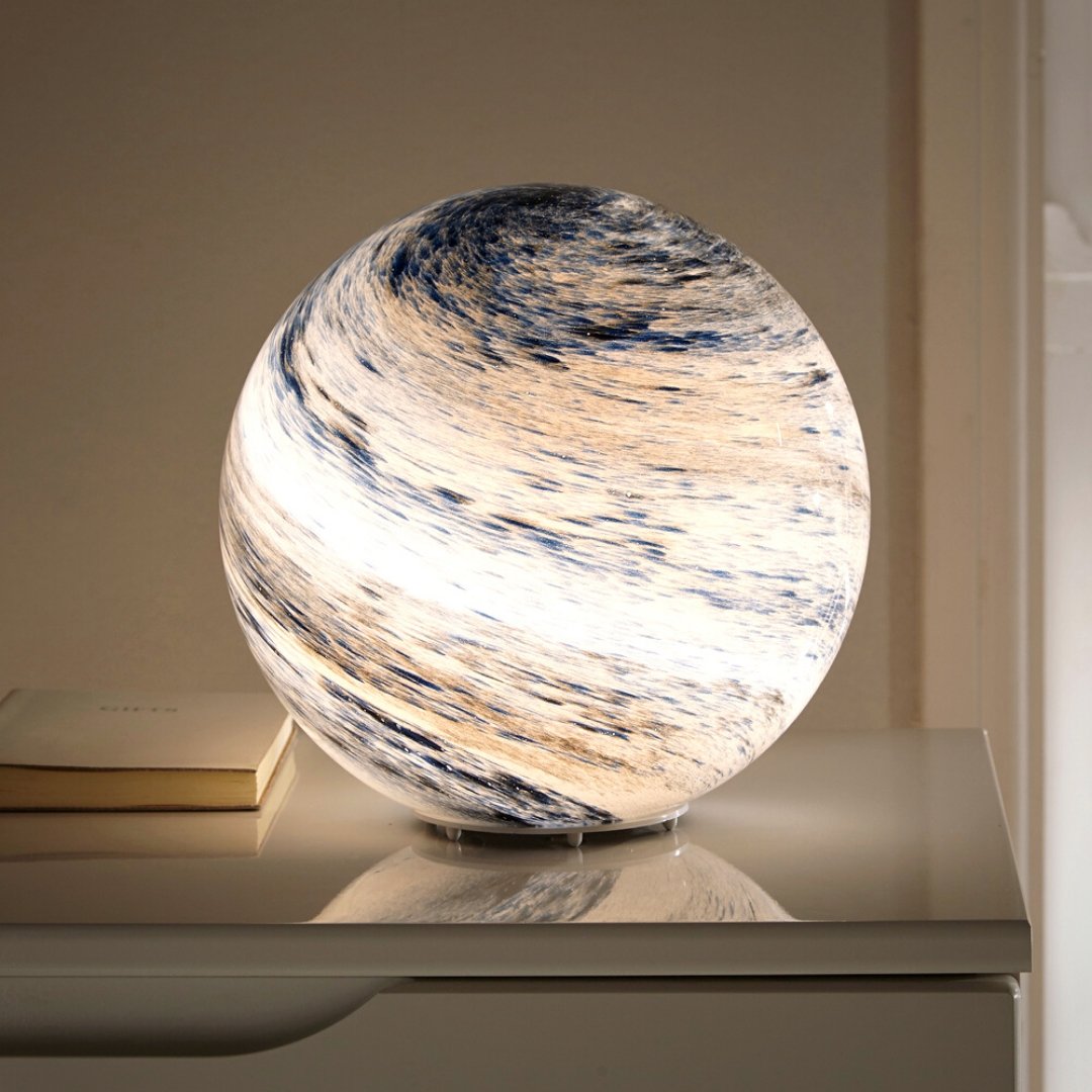 Glass Moon Lamp Bowlift