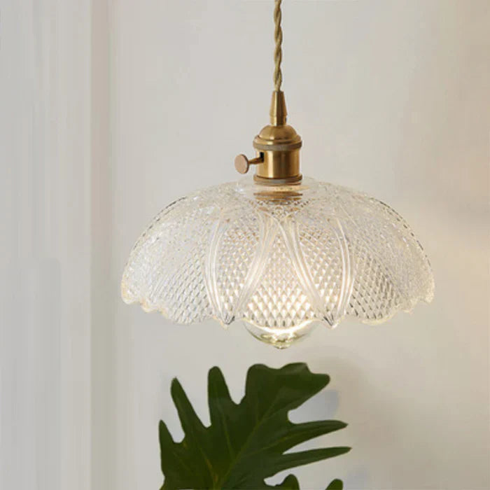 BowLift | Glass Pendant Lamp - OpulentGlow