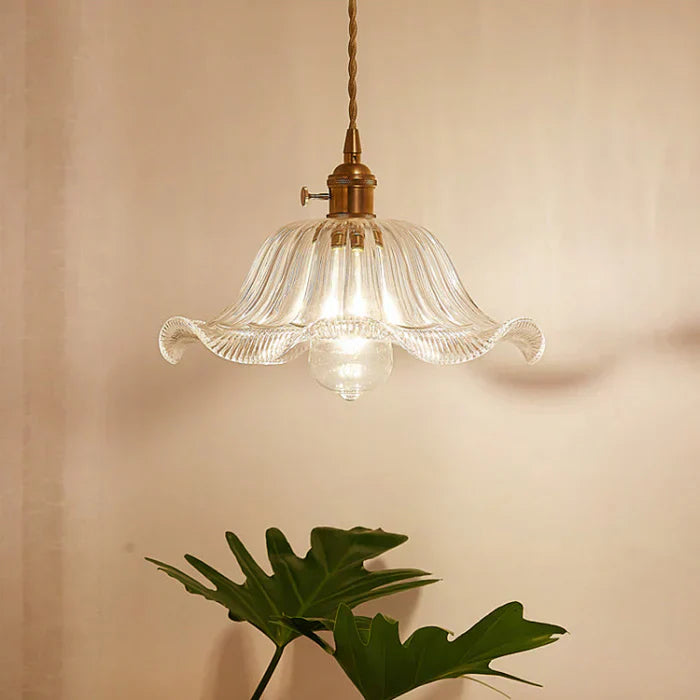BowLift | Glass Pendant Lamp - OpulentGlow